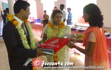 Bibin Jisha - Preethu Wedding Gift